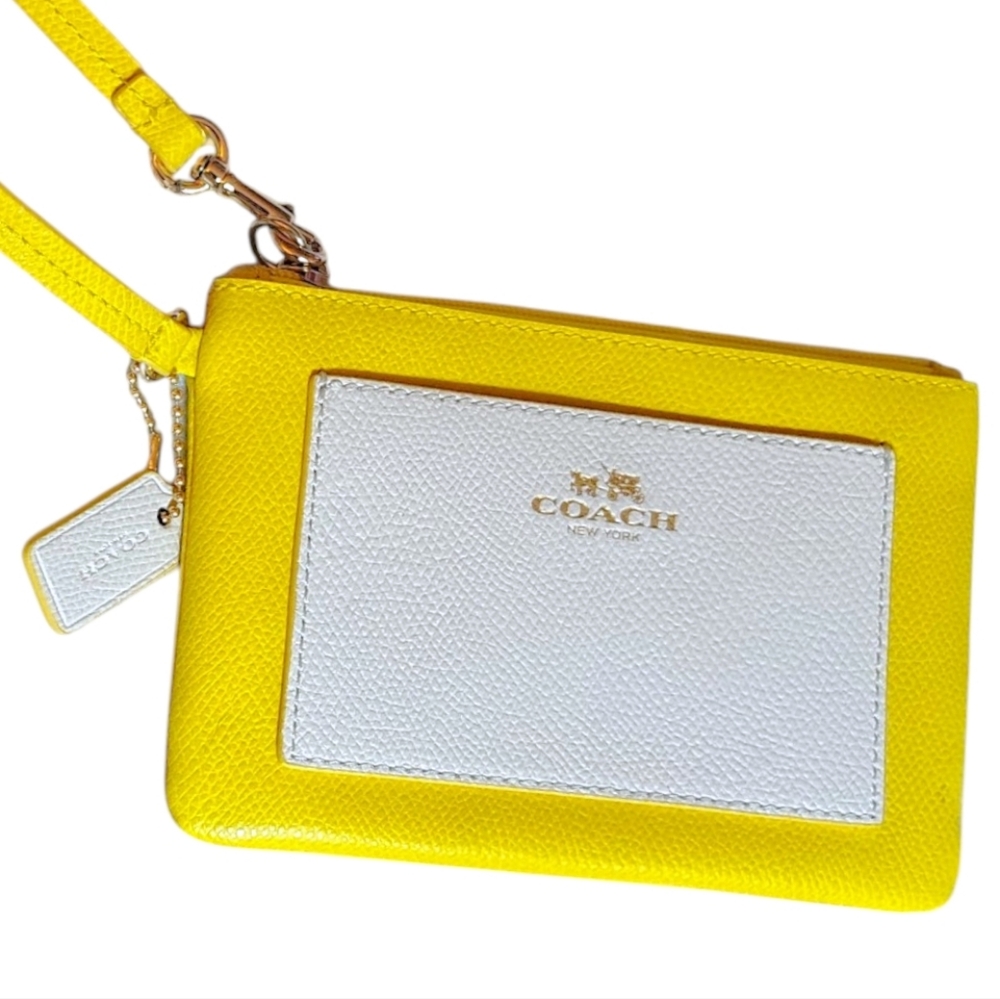 Coach Color Block Wristlet - Picture 2 of 10